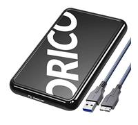 ORICO Case HDD 2.5 SATA USB 3.0, 5Gbps USB 3.0 Case Hard Disk 2.5 per 7mm e 9,5 mm, SATA I II III, HDD, SSD Fino a 8TB, Supporto UASP, Tool Free Box Esterno 2.5 SATA
