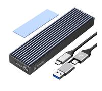 ORICO Case SSD M.2 NVMe SATA, M2 Adattatore USB-C 3.2 Gen2 10Gbps PCIe NVMe, M.2