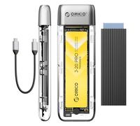 ORICO Case SSD M.2 NVMe SATA [Senza attrezzi], USB C a C 3.2 Gen 2 10Gbps NVMe PCIe, 6Gbps SATA/NGFF Adattatore M2, Supporta UASP Trim per SSD M-Key/(B+M) Key 2230/2242/2260/2280-TXM2M