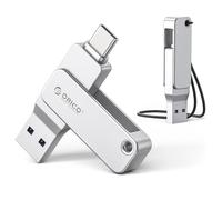 ORICO Chiavetta USB 32 GB, Mini Chiavetta USB 3.2 Gen 1 (Doppia USB-C/USB-A), Pen Drive Portatile, Lettura 150 MB/s, Compatibile con iPhone 15/16/17, Android, Tablet, Laptop -EB05