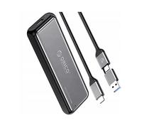 ORICO CUSTODIA ESTERNA PER SSD M.2 NVME DDM2-C3-G2 - Nero, USB-C 3.2 10Gb/s, cavo 30 cm