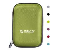 ORICO Custodia Hard Disk Esterno Disco Protettiva per Rigido 2.5 - Scatola di archiviazione su disco rigido, Scatola portaoggetti digitale(Verde)