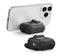 ORICO Custodia per AirPods Pro 2ª Generazione con Supporto, Ricarica MagSafe e Coperchio Magnetico, Potente Protezione Anti-caduta, Nero-CP32P