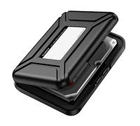 ORICO Custodia per hard disk da 3,5 pollici, antistatica e resistente agli urti, custodia esterna portatile per WD, Seagate, Toshiba, Samsung, Hitachi, Crucial Hard Disk (PHXBK)