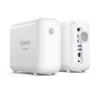 ORICO DataMatrix Disco Esterno 9TB, 1TB SSD per l'elaborazione dati + 8TB HDD per il salvataggio, 1-GbE, USB-C 10Gbit/s & USB-A, Hub All-in-One, DM102