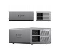 ORICO DISCO ESTERNO 9828RU3 - Argento, RAID USB 3.0, compatibile HDD/SSD SATA 2,5/3,5