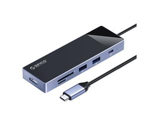 Orico DM-10P Docking Station USB-C to 2USB3.0/2USB2.0/USB-C3.0/HDMI/SD/TF/GLAN