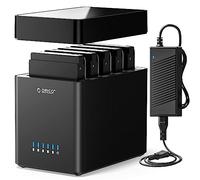 ORICO Docking Station 5 bay Type C Tool-free Custodia per disco rigido magnetica 3.5" per SATA External Hard Drive SATA3.0 da 5x18TB compatibile con Windows/Mac/Linux