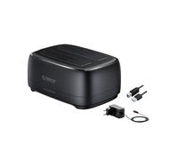 ORICO Docking Station per Disco Rigido USB Dual-Bay USB 3.0 per HDD con Adattatore di Alimentazione per HDD/SSD da 2,5/3,5 Pollici SPINA UE