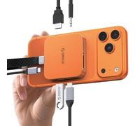 ORICO Docking Station USB-C Magnetica, Custodia SSD M.2 NVMe, Dockingstation 8 in 1 con HDMI 4K@60Hz, PD 100W, USB-A/USB-C 10 Gbps, Audio, Hub USB-C Dockingstation per iPhone/Pro Max/Dell Lenovo MG7