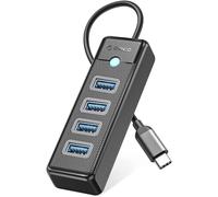 Orico PW4U-C3 HUB USB-C to 4*USB Nero