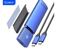 ORICO M.2 NVMe SATA SSD Adattatore per custodia USB C 3.2 Gen 2 10Gbps NVMe 5Gbps NGFF SATA PCIe con dissipatore di calore in metallo