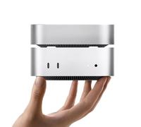 ORICO MiniMate 1TB Extreme SSD per Mac mini M4/M4 Pro, 80Gbps SSD Portatile In Alluminio, Compatibile con Thunderbolt 5/4/USB4, Argento M4T5