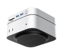 ORICO MiniMate - SSD esterno per Mac mini M4 - Dual SSD (2TB + 2TB) con hub USB 3.0 e lettore SD/TF