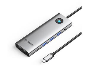 Orico PW11-10P Docking Station USB-C to 3USB3.0/USB-C/HDMI/VGA/SD/TF/GLAN