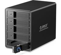 ORICO RAID Case Esterno per Disco Rigido USB3.0, Alluminio 5 Baia Custodia per 3,5 Pollici SATA HDD/SSD, Supporto RAID 0/1/5/10, 5x16TB(9558RU3)