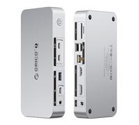 ORICO Thunderbolt 4 Dock, docking station Thunderbolt da 40 Gbps, hub USB C 12 in 1, supporta Single 8 K/Dual 4 K, Daisy Chain, Avec 85 W de Charge, 4 USB, Ethernet, compatibile con Mac mini M4/M4 Pro