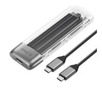 Orico TXM2M-C3 Box Esterno SSD Enclosure M.2 PCIe 3.0 USB Type-C - Trasparente