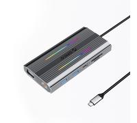 Orico XDR-X1 Docking Station RGB USB-C to USB-C3.0/2USB3.1/USB2.0/USB-C3.1/2HD