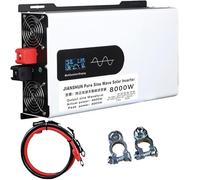 ORIDLECTAL Inverter Ibrido, Inverter Solare Ibrido, Trasformatore, DC12V-48V, AC 110V-220V, per Inverter di Potenza per Auto, Camper, Display LCD 12V6000W