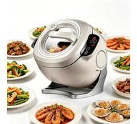 ORIDLECTAL Multicooker, Mescolatore Automatico per Pentole, Macchina Intelligente per Saltare, Avvio Un Tocco, Senza Fumo, Cottura Sana, per cucine a Vista e diete