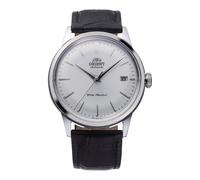 Orient Classic Bambino 38mm - Orologio Uomo Automatico a Carica Manuale Elegante Cinturino In Pelle Nero Cassa In Acciaio Quadrante Bianco - RA-AC0M03S30B RA-AC0M03S