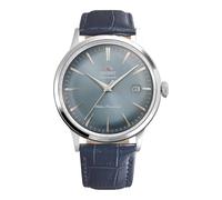 Orient Classic Bambino Classic - Orologio Uomo Automatico E A Carica Manuale Meccanico Classico Cinturino In Pelle Blu Cassa In Acciaio Inox Quadrante Analogico Blu - RA-AC0030L
