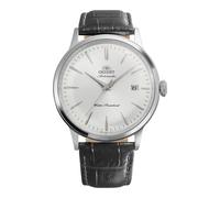 Orient Classic Bambino Classic - Orologio Uomo Automatico E A Carica Manuale Meccanico Classico Cinturino In Pelle Nero Cassa In Acciaio Inox Quadrante Analogico Bianco - RA-AC0031S