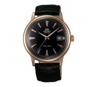 Orient Classic Bambino V2 - Orologio Uomo Automatico a Carica Manuale Elegante Cinturino In Pelle Nero Cassa In Acciaio Quadrante Nero - TAC00001B0 AC00001B