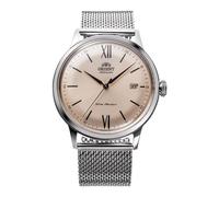 Orient Classic Bambino V6 - Orologio Da Uomo Automatico a Carica Manuale Elegante Bracciale e Cassa In Acciaio Metallizzato Quadrante Bianco - RA-AC0020G30B RA-AC0020G