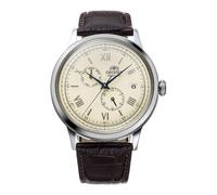 Orologio ORIENT RA-AK0702Y Uomo Automatico Acciaio Cint. Pelle Quadrante Beige