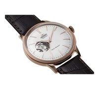 Orient Classic Bambino Open Heart - Orologio Uomo Automatico a Carica Manuale Elegante Cinturino In Pelle Marrone Cassa In Acciaio Quadrante Grigio - RA-AG0001S30B RA-AG0001S