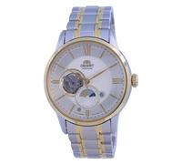 Orient Classic Sun Moon Open Heart Automatic RA-AS0007S10B Mens Watch