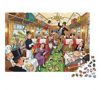 Orient Express Whodunit Puzzle in Legno Impermeabile Puzzles Da 1000 Pezzi Regali Per Adulti Divertenti Giochi Di Impegnativi