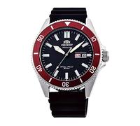 ORIENT Kano/Big Mako - Orologio da polso da uomo automatico e a carica manuale meccanico sportivo cinturino in gomma nero cassa in acciaio inox display analogico nero - RA-AA0011B19B