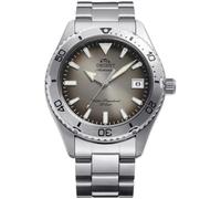 Orient Mako 40 RA-AC0Q16N30B - Orologio meccanico automatico da uomo, 39,9 mm, quadrante grigio, cassa in acciaio inossidabile, cinturino in acciaio, cristallo zaffiro e resistenza all'acqua fino a