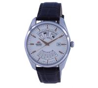Orient Multi Year Calendar White Dial Leather Automatic RA-BA0005S10B Mens Watch