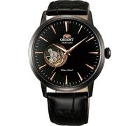 ORIENT Open Heart Orologio Uomo Automatico AG02001B Nero Cassa Acciao Nera Indic