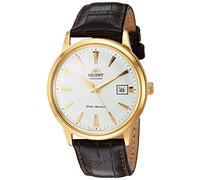 Orient Orologio automatico giapponese "2nd Gen Bambino Version I" in acciaio inossidabile e pelle