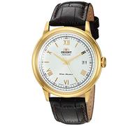 Orient Orologio da polso "Bambino Version 2" in acciaio inox giapponese automatico/carica manuale, Bianco - Accenti Oro, Oro