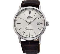 Orient RA-AC0F07S10A - Orologio automatico da uomo Symphony III, cinturino in pelle, quadrante bianco
