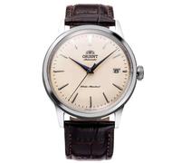 Orologio ORIENT RA-AC0M04Y Uomo Automatico Acciaio Cint. Pelle Quadrante Beige