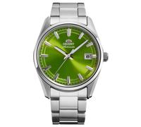 Orient Stretto RA-AC0R05E30B 38.5mm Orologio Meccanico Automatico Unisex - Quadrante Verde, Cassa e Bracciale in Acciaio Inox, Display Data, Edizione Limitata