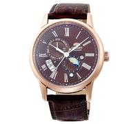 Orologio ORIENT RA-AK0009T da Uomo Marrone cioccolata in Acciaio