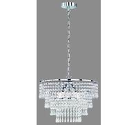 Trio R13473006 Orient Strass Sospensione, Tonda, 43 cm