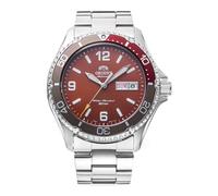 Orient Sports Kamasu Arabic - Orologio Da Uomo Automatico a Carica Manuale Impermeabile Bracciale e Cassa In Acciaio Metallizzato Quadrante Rosso - RA-AA0820R39B RA-AA0820R