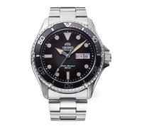 Orient Sports Kamasu V2 Graduate - Orologio Da Uomo Automatico a Carica Manuale Impermeabile Bracciale e Cassa In Acciaio Metallizzato Quadrante Nero - RA-AA0810N39B RA-AA0810N