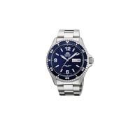 Orient Sports Mako 2 & Ray 2 - Orologio Da Polso Da Uomo Automatico E A Carica Manuale Sportivo Bracciale E Cassa In Acciaio Inox Di Colore Grigio Quadrante Blu - TAA02002D9