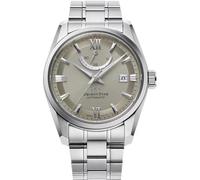 Orient Star RE-AU0110N00B - Orologio da uomo con quadrante grigio e cinturino in acciaio inox