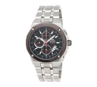 Orient Uomo CTD0S003B 100m Alarm Cronografo in 1/5 Second, Small Second Hand, Date Black Orologio